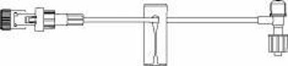Picture of Extension Set Safsite® 5 Inch Tubing 1 Port 0.53 mL Priming Volume DEHP-Free472068