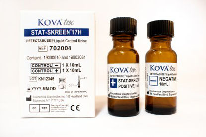 Picture of Drugs of Abuse Control Detectabuse® Stat-Skreen® Positive Level / Negative Level 2 X 10 mL702004
