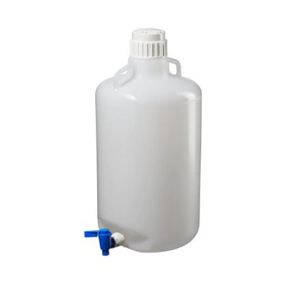 Picture of Carboy with Spigot Nalgene™ Round LDPE / Polypropylene 25 Liter2318-0065