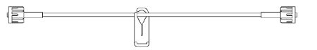 Picture of Extension Set 31 Inch Tubing 0.7 mL Priming Volume Micro Bore, 0.04 InchV5450