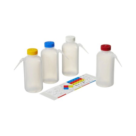 Picture of Wash Bottle Nalgene™ Color-Coded Unitary™ Tubulation / Narrow Mouth LDPE / Polypropylene 500 mL (16 oz.)2423-0500
