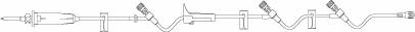 Picture of Primary Administration Set BBraun 60 Drops / mL Drip Rate 104 Inch Tubing 3 Ports352079