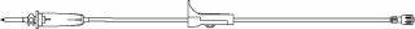 Picture of Primary Administration Set BBraun 60 Drops / mL Drip Rate 67 Inch Tubing Without PortsV1425-15