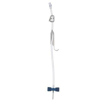 Picture of Arteriovenous Fistula Needle MasterGuard® 17 Gauge 1 Inch 12 Inch Tubing Without PortS9-4007MG