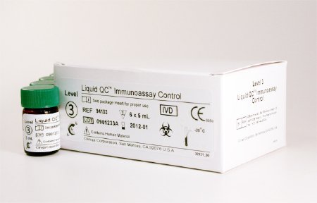 Picture of Immunoassay Control CLINIQA® Liquid QC™ Level 3 5 mL94103