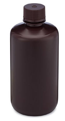 Picture of Laboratory Bottle Diamond RealSeal™ Narrow Mouth / Round HDPE / Polypropylene Closure 250 mL (8 oz.)7060250AM