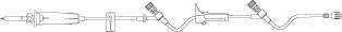 Picture of Primary Administration Set BBraun 60 Drops / mL Drip Rate 106 Inch Tubing 2 Ports352062