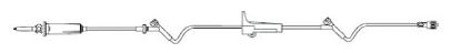 Picture of Primary Administration Set SafeLine* 15 Drops / mL Drip Rate 106 Inch Tubing 2 Ports352604