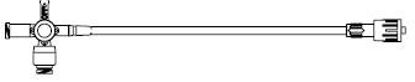 Picture of Extension Set ULTRAPORT™ 10 Inch Tubing 1 Port 1.5 mL Priming Volume DEHP-Free456507
