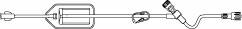 Picture of Extension Set FilterFlow® 16 Inch Tubing 1 Port 4.5 mL Priming Volume DEHP-Free473990
