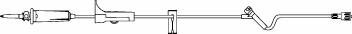 Picture of Primary Administration Set Safeline* "B" Series 15 Drops / mL Drip Rate 105 Inch Tubing 1 PortNF3482