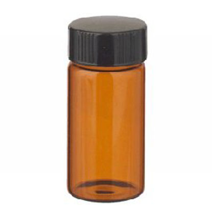 Picture of VIAL, WHEATON W/CAP PTFE LINERAMBER 20ML (72/CS)W224604