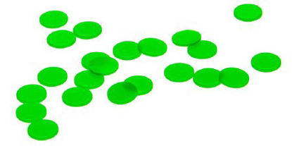 Picture of CapInsert™ Tube Closure Green 5.3 mm For 5 mL Microcentrifuge TubesM957G