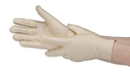 Picture of Compression Gloves Gentle Compression Full Finger X-Small Hand Specific Lycra® / Spandex60611/NA/LXS