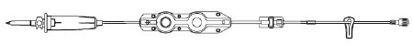 Picture of Pump Set Outlook® 60 Drops / mL Drip Rate 124 Inch TubingV7453