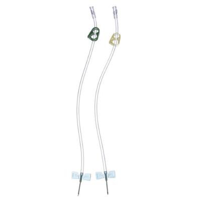 Picture of Arteriovenous Fistula Needle Buttonhole® AVF 14 Gauge 1 Inch 12 Inch Tubing Without PortBH-2004PE