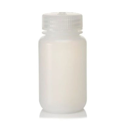 Picture of General Purpose Bottle Nalgene™ Economy / Wide Mouth HDPE / Polypropylene 125 mL (4 oz.)332189-0004