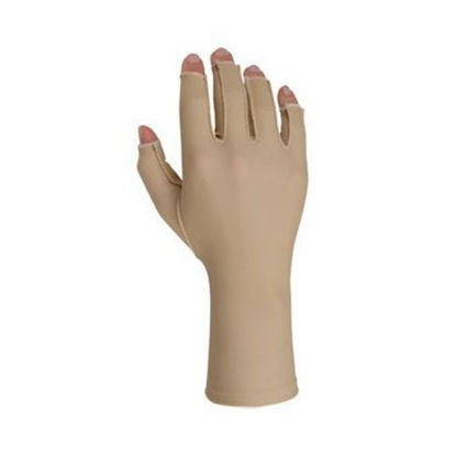 Picture of Compression Gloves Edema Gloves 2 Open Finger X-Small Over-the-Wrist Length Right Hand Lycra® / SpandexA571200