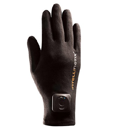 Picture of Vibration Therapy Gloves Intellinetix® Full Finger Small Wrist Length Hand Specific Pair Cotton07230