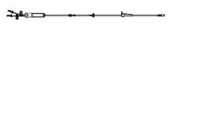 Picture of Administration Set Alaris 15 Drops / mL Drip Rate 126 Inch Tubing10015414