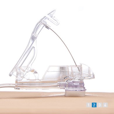 Picture of Portal Access Cannula Gripper Micro® Blunt 20 Gauge 1 Inch 8 Inch Tubing Without Port21-3257-24