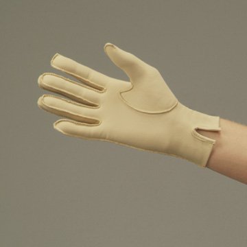 Picture of Compression Gloves Full Finger Small Wrist Length Left Hand Stretch Fabric904SL