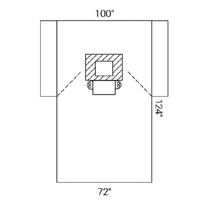 Picture of Impact Glove IMPACTO® Tool Grip Glove Liner Fingerless Small Blue Left Hand502-00L-SML