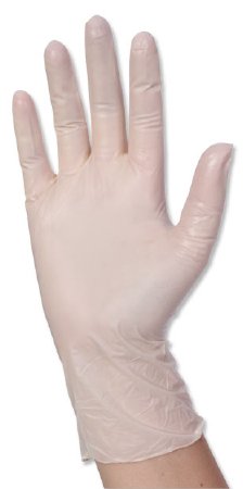 Picture of Exam Glove PremierPro™ Economy Small NonSterile Vinyl Standard Cuff Length Smooth Clear Not Chemo Approved4032