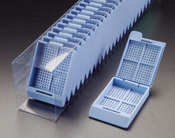 Picture of Biopsy Cassette Swingsette™ Acetal OrangeM518-11