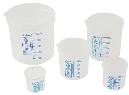 Picture of Beaker Set Polypropylene 50 mL to 1,000 mL180050
