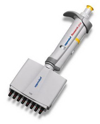 Picture of Eppendorf Research® Plus Multichannel Pipette 10 to 100 µL89125-338