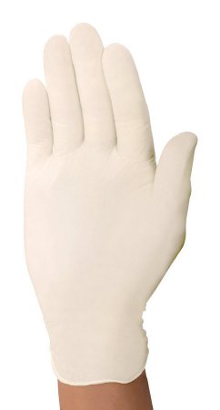 Picture of Exam Glove PremierPro™ Platinum Large NonSterile Stretch Vinyl Standard Cuff Length Smooth White Not Chemo Approved4094
