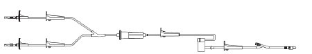 Picture of Blood Infusion Set MedSystem III 106 Inch Tubing 1 Port28080E