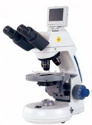 Picture of M10L Series Microscope Siedentopf Type Binocular Head Plan 4XD, 10XD, 40XRD, 100XRD 110 to 220V Mechanical StageM10LB-P