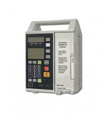 Picture of Refurbished Infusion Pump Baxter® Flo-Gard® 6201 Battery Single Channel 8 X 11.4 Inch 11.6 lbs. 1 to 9999 mL Volume 1 to 99.9 mL / Hr. in 0.1 mL / Hr. Increments; 1 to 1999 mL / Hr. in 1 mL / Hr. IncrementsAM-6201