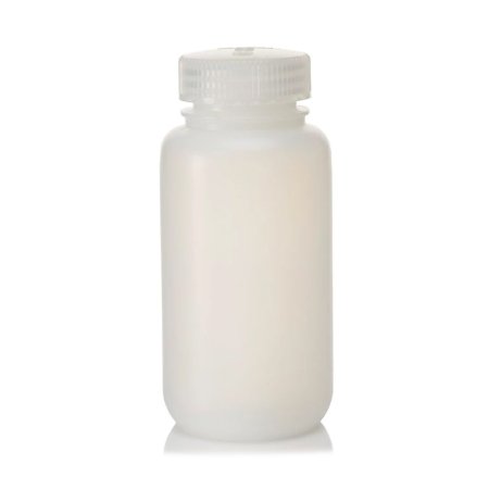 Picture of General Purpose Bottle Nalgene™ Economy / Wide Mouth HDPE / Polypropylene 250 mL (8 oz.)332189-0008