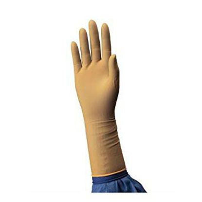 Picture of Surgical Glove Protexis™ Latex Micro Size 9 Sterile Pair Latex Standard Cuff Length Smooth Light Brown Chemo Tested2D72NT90X