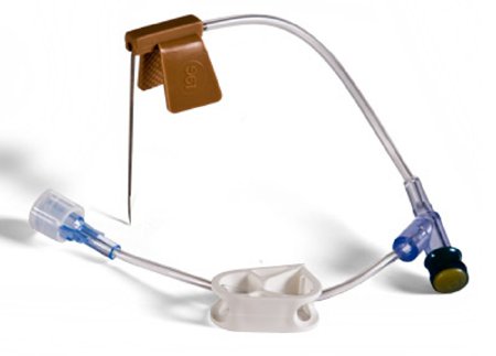Picture of Huber Infusion Set Bard® 22 Gauge 3/4 Inch 8 Inch Tubing Injection Port2205222