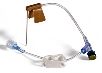 Picture of Huber Infusion Set Bard® 22 Gauge 3/4 Inch 8 Inch Tubing Injection Port2205222