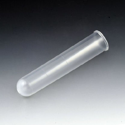 Picture of Test Tube Round Bottom Plain 16 X 75 mm 8 mL Without Color Coding Without Closure Polypropylene Tube119040