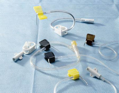 Picture of Huber Infusion Set Kawasumi 20 Gauge 1-1/2 Inch 11 Inch Tubing Y-Site PortPI01Y03