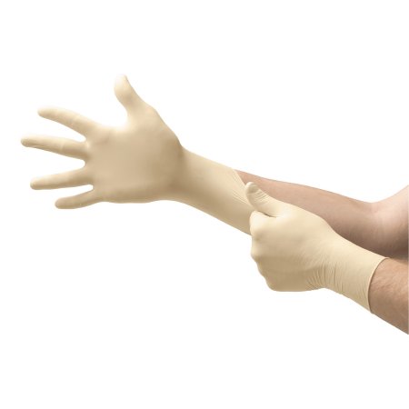 Picture of Exam Glove COMFORTGrip™ X-Large NonSterile Latex Standard Cuff Length Fully Textured Natural Not Chemo ApprovedCFG-900-XL
