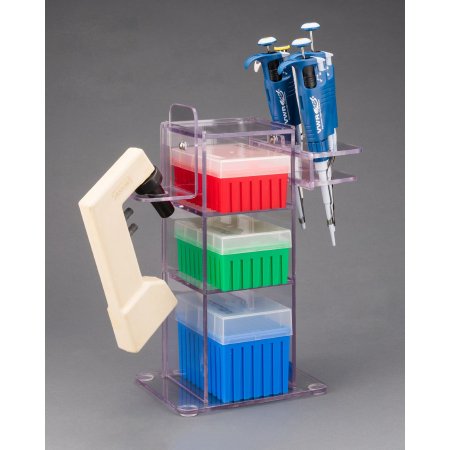 Picture of Vertical Benchtop Organizer 3 Pocket, 6 X 7-1/2 X 12-1/2 Inch3VTORG-PIPTRBRK-BRK