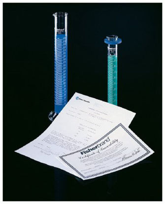 Picture of Graduated Cylinder Class A / Molded Hexagonal Base Borosilicate Glass 1,000 mL (32 oz.)08-559G