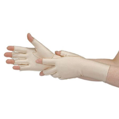 Picture of Compression Gloves Gentle Compression Open Finger Small Wrist Length Right Hand Lycra® / Spandex60612/NA/RS