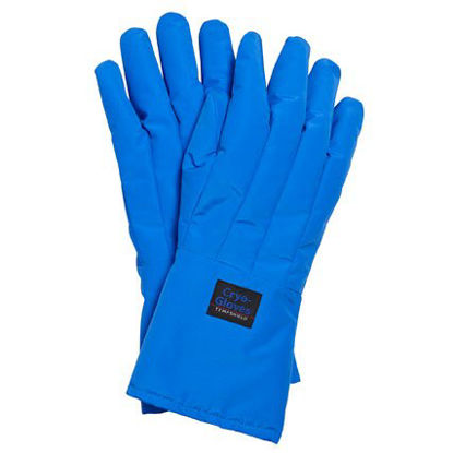 Picture of Cryogenic Glove Cryo-Gloves® Mid-Arm Size 8 Water Resistant Material Blue 13.5 to 15.25 Inch Straight Cuff NonSterile220624