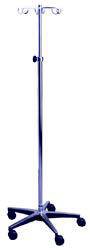 Picture of IV Stand Floor Stand Blickman Built™ 4-Hook Five 2-1/2 Inch Swivel Casters0561350400
