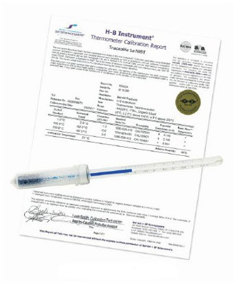 Picture of Liquid-in-Glass Thermometer Durac® Celsius 18° to 60°C Partial Immersion Does Not Require Power13201910