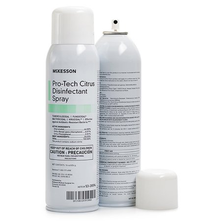 Picture of McKesson Pro-Tech Surface Disinfectant Cleaner Alcohol Based Liquid 16 oz. Can Citrus Scent NonSterile53-28594