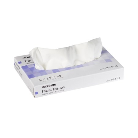Picture of McKesson Facial Tissue White 5-7/10 X 7 Inch 40 Count165-FT40